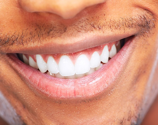 Closeup of a man smiling